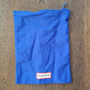 Hunter Blue Zippered Pouch LIKE NEW